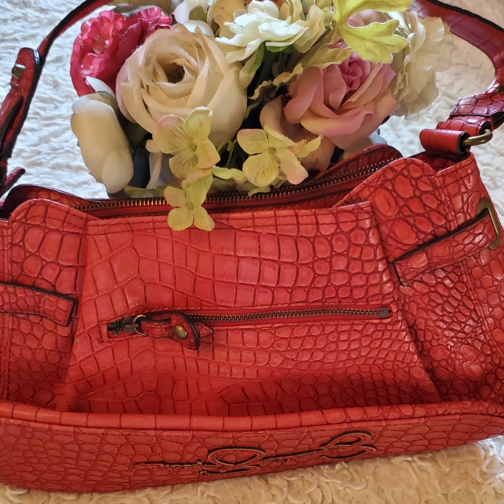 Jessica simpson vintage red shoulder bag